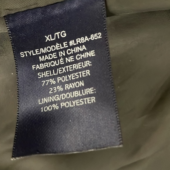 Denver Hayes long sleeve Blazer black and grey tweed look faux pockets size XL - Picture 5 of 5